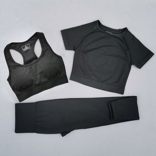 5Pcs Women Vital Seamless Yoga Set