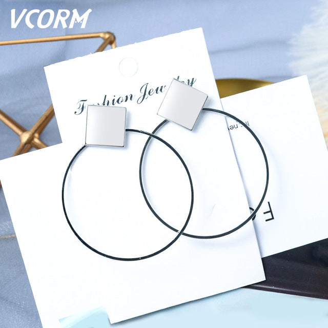 Korean Acrylic Earrings For Women