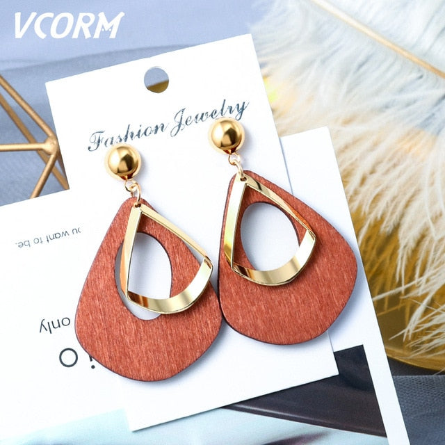 Korean Acrylic Earrings For Women