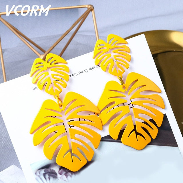 Korean Acrylic Earrings For Women