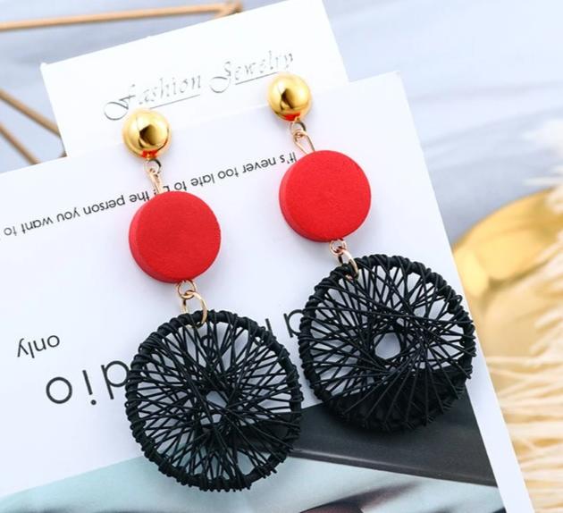 Korean Acrylic Earrings For Women