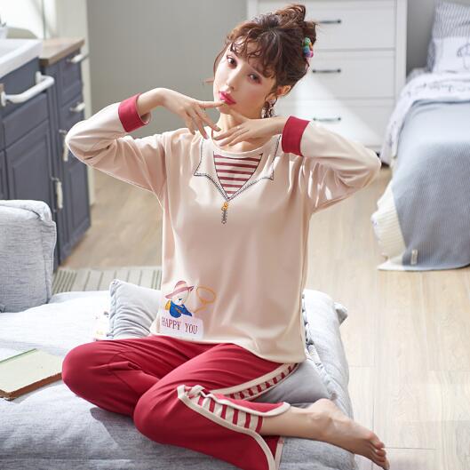 100% Cotton Couple Pajamas - Jeglow store