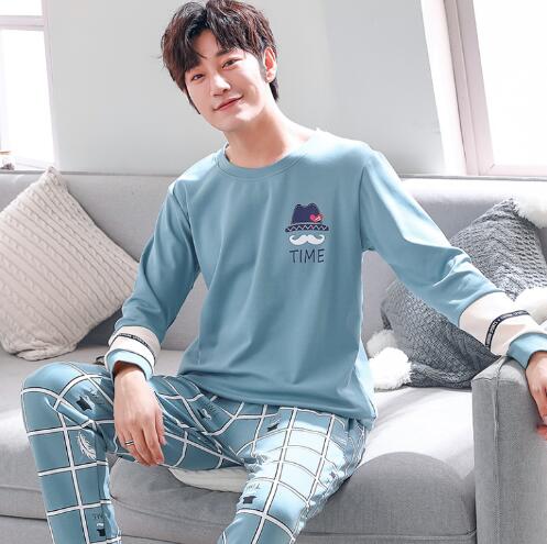 100% Cotton Couple Pajamas - Jeglow store