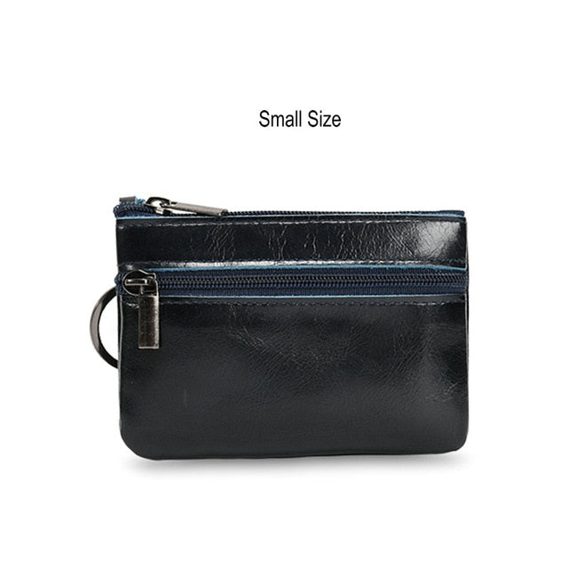 Crazy Horse Leather Coin Purse