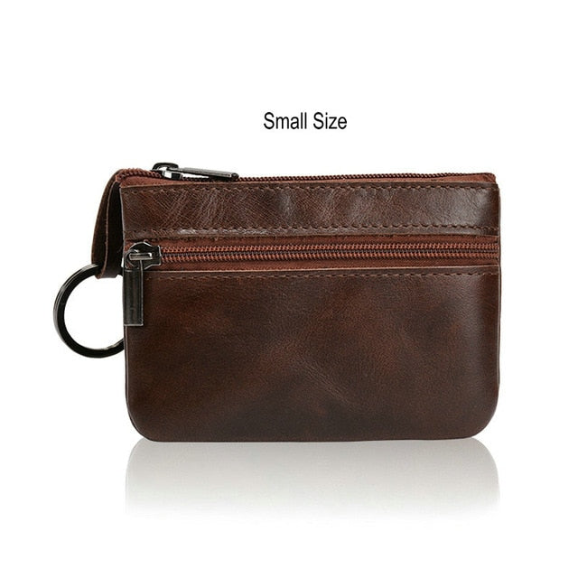 Crazy Horse Leather Coin Purse