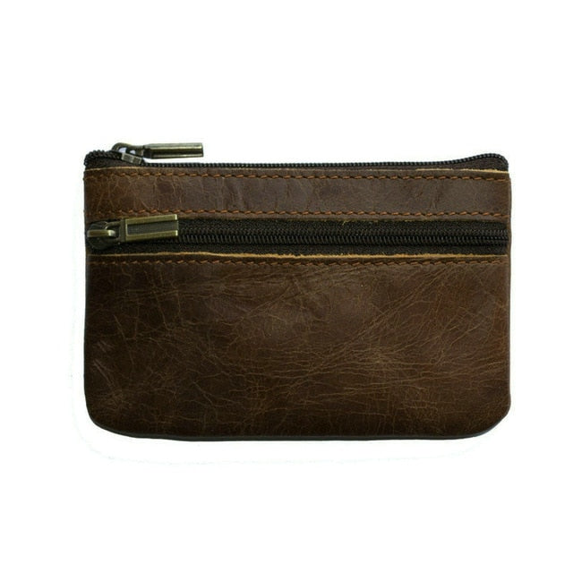 Crazy Horse Leather Coin Purse