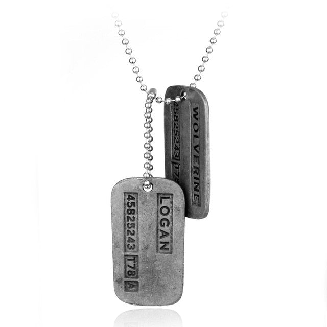 Military Metal Necklace