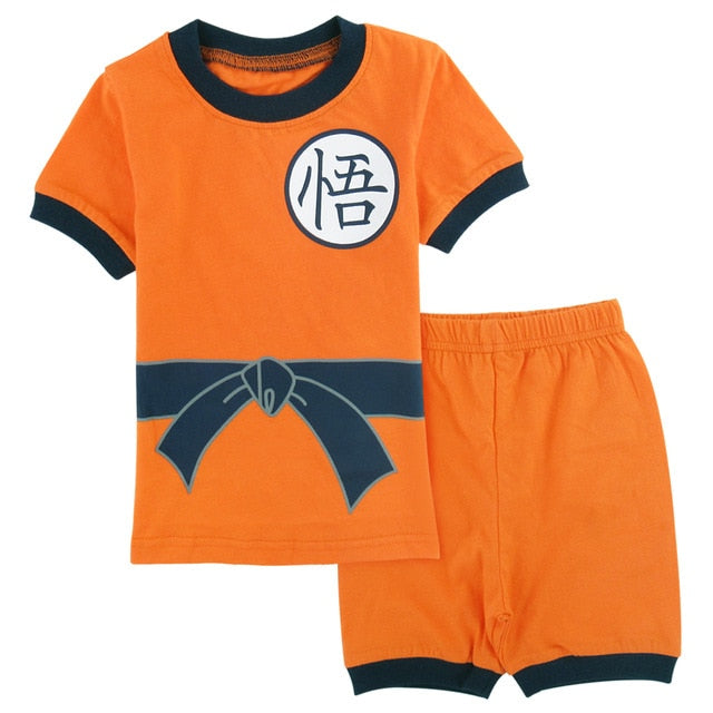 Dinosaur Football Sleepwear Set For Kids