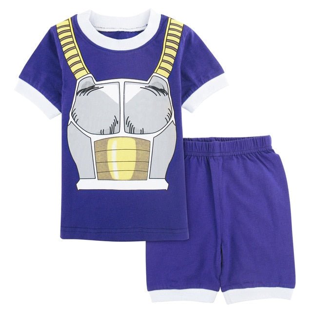 Dinosaur Football Sleepwear Set For Kids