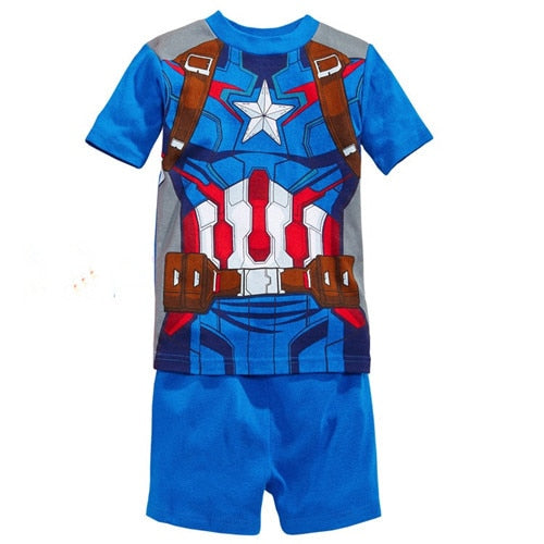 Summer Short-sleeved Children's Pajamas