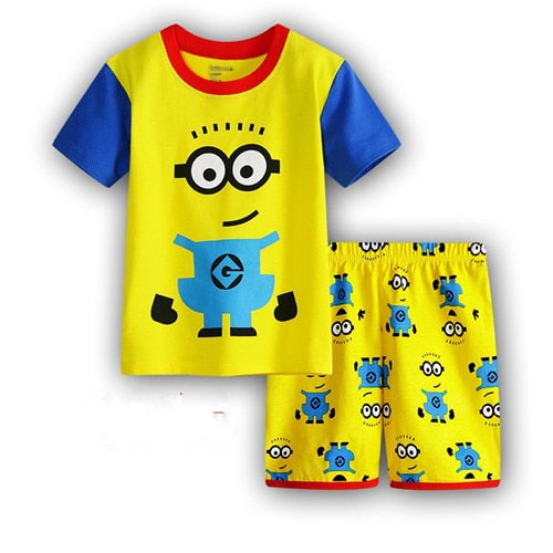 Summer Short-sleeved Children's Pajamas