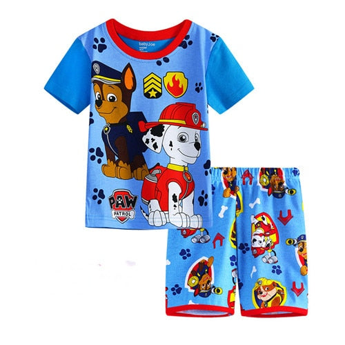 Summer Short-sleeved Children's Pajamas
