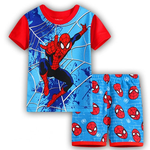 Summer Short-sleeved Children's Pajamas