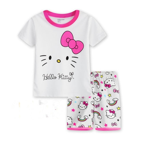 Summer Short-sleeved Children's Pajamas