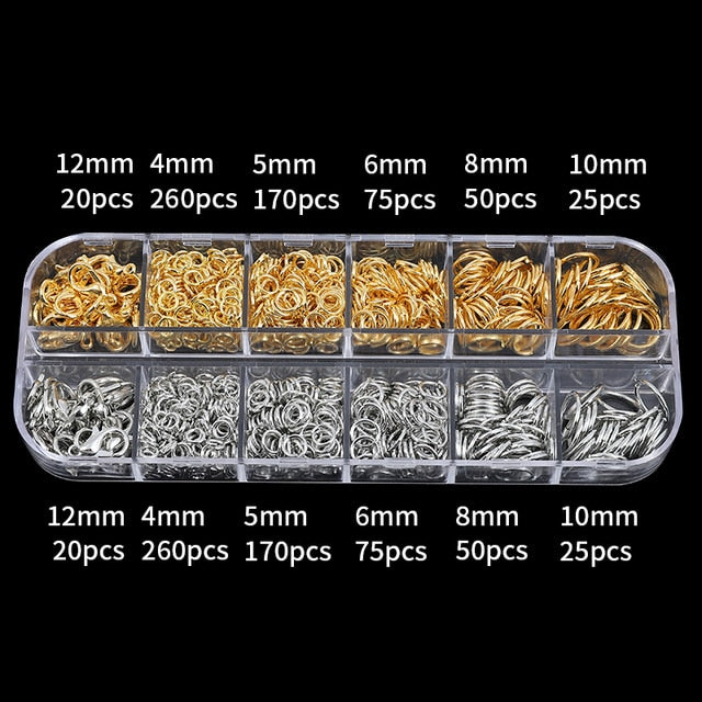 Mixed Jewelry Findings Material Beads