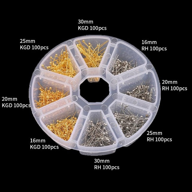 Mixed Jewelry Findings Material Beads