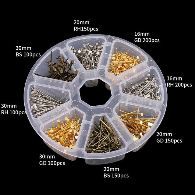 Mixed Jewelry Findings Material Beads