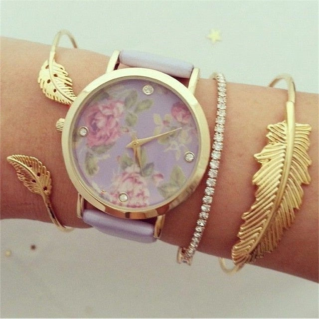 Open Silver Color Bracelet