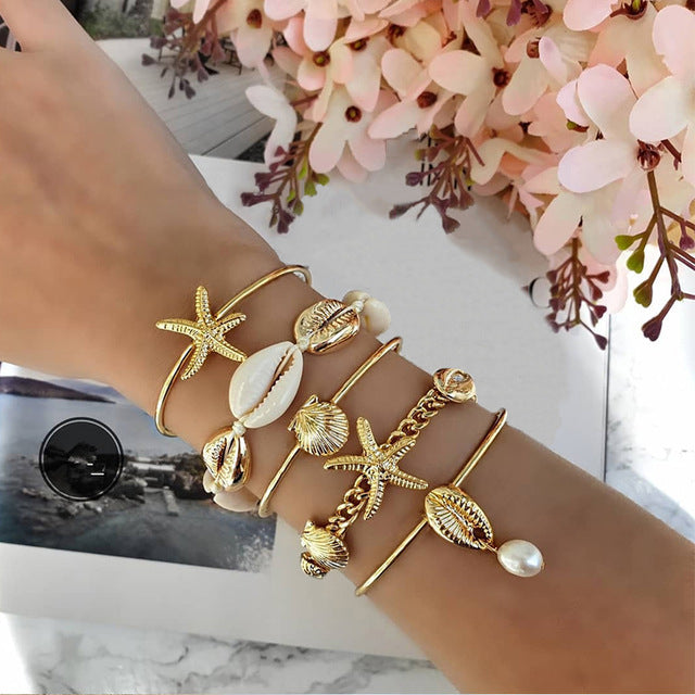 Open Silver Color Bracelet