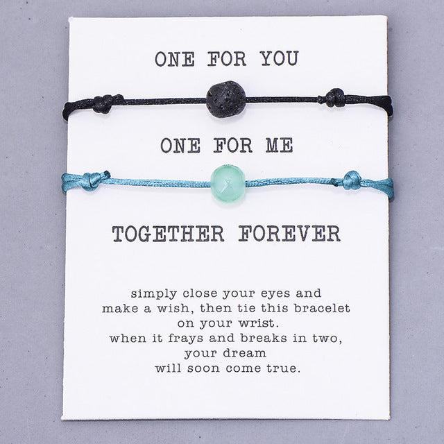 Natural Stone Bead Bracelet