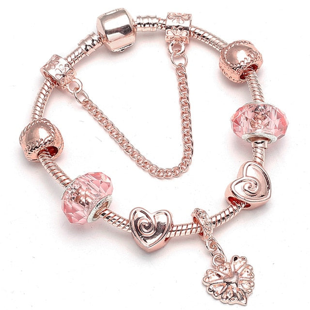 Butterfly Charm Bracelet