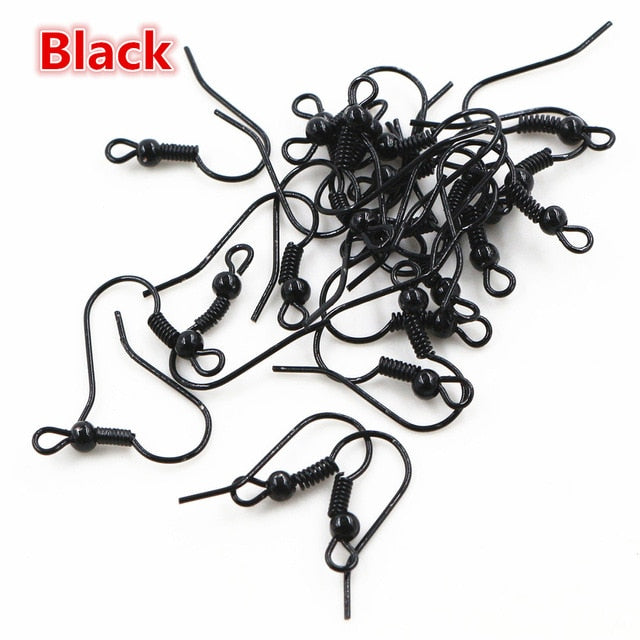 100pcs/lot 20x17mm DIY Earring Findings Hooks - Jeglow store