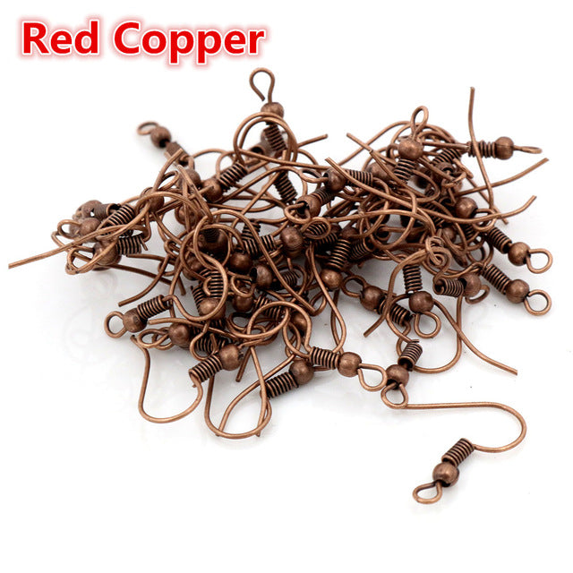 100pcs/lot 20x17mm DIY Earring Findings Hooks - Jeglow store