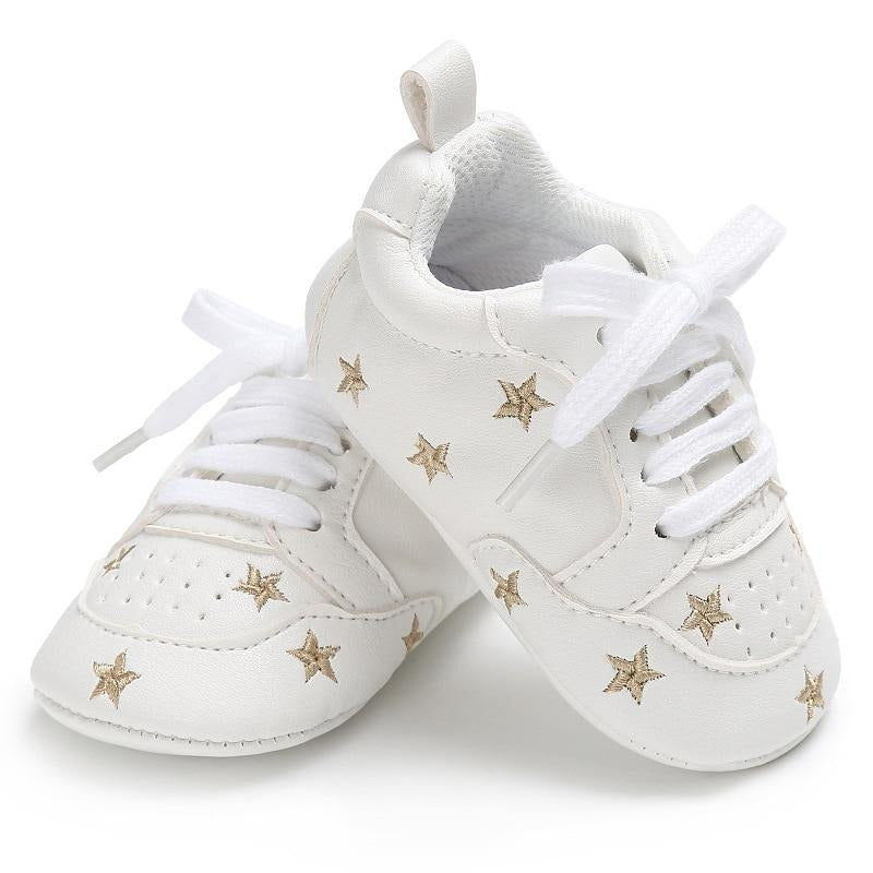 Newborn Print Heart Star Baby Sneaker