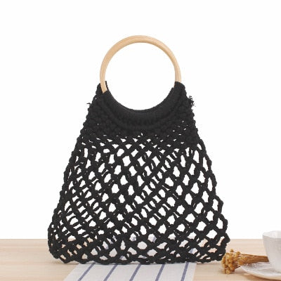 Handmade Woven Shoulder Bag