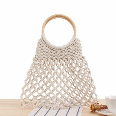 Handmade Woven Shoulder Bag