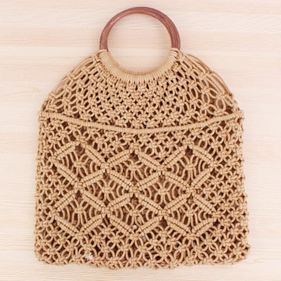 Handmade Woven Shoulder Bag
