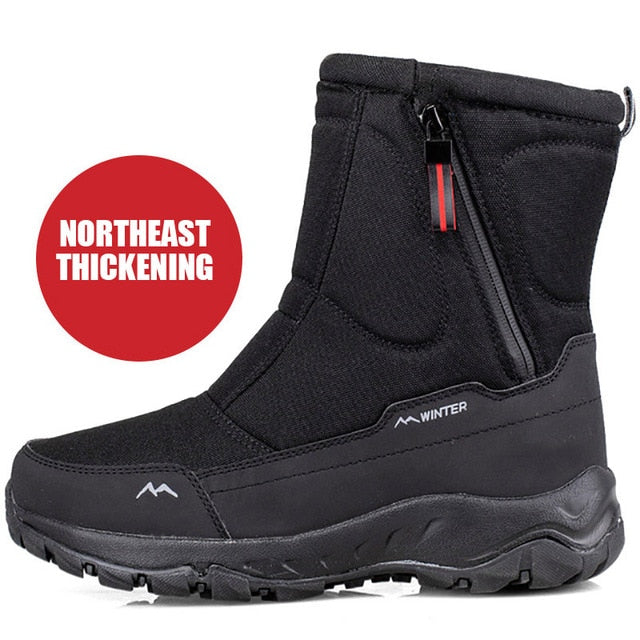 New Thick Couple Snow Boots