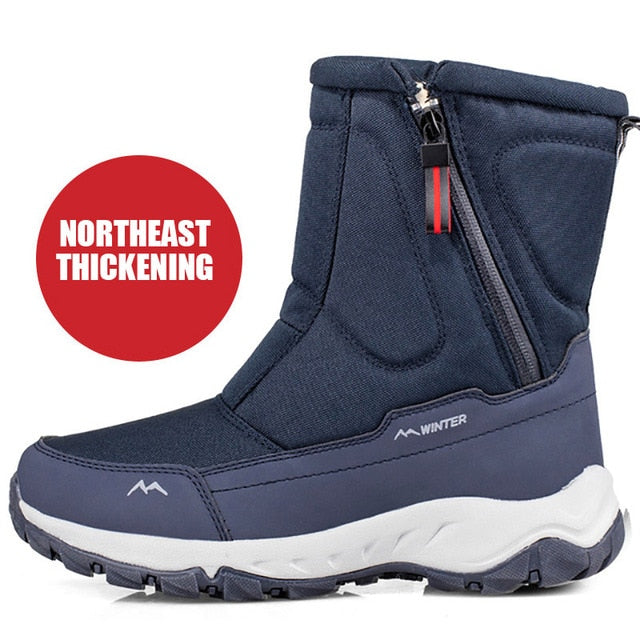 New Thick Couple Snow Boots