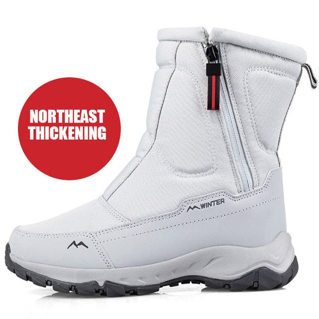 New Thick Couple Snow Boots