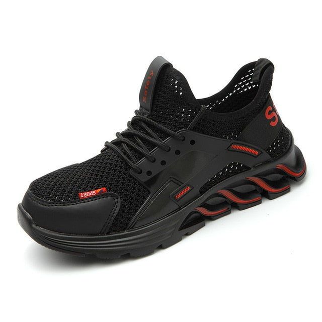 Steel toe cap men boots