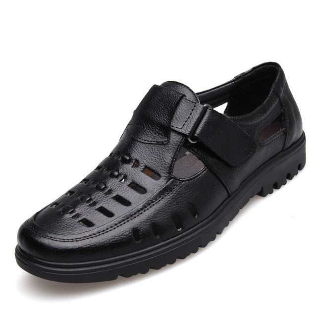 Genuine Leather Men Casual Shoes