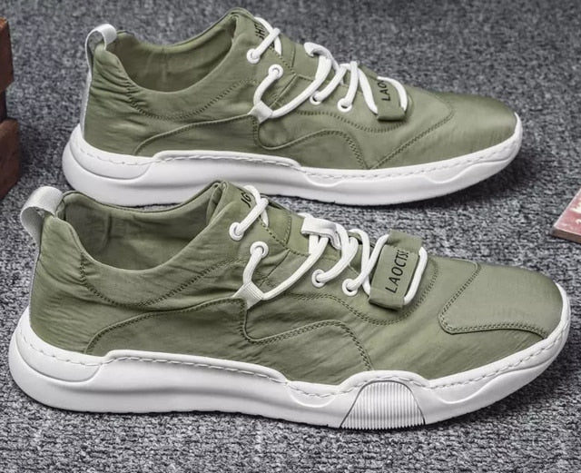 Ice Silk Cloth Breathable Shoes