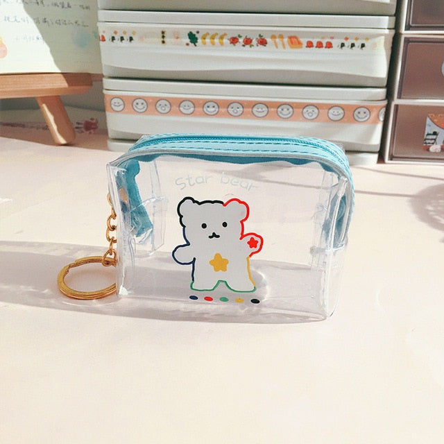 Transparent Girls Coin Purse