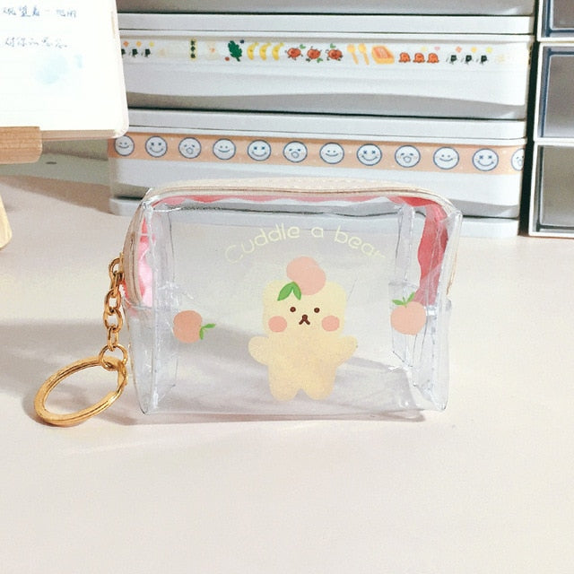Transparent Girls Coin Purse