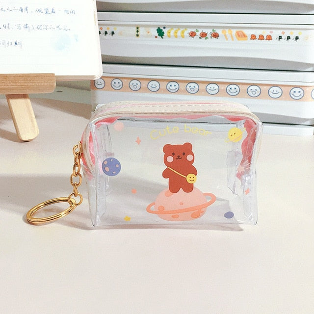 Transparent Girls Coin Purse