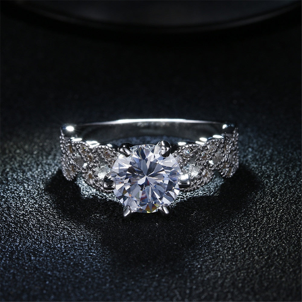 Zircon Ceremony Rings for Women - Shopeasywear