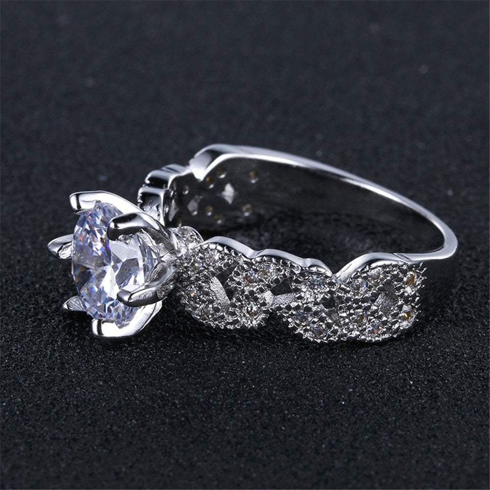 Zircon Ceremony Rings for Women - Shopeasywear