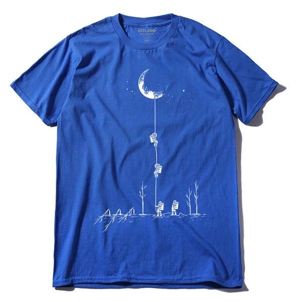 100% cotton casual Men T shirt - Jeglow store