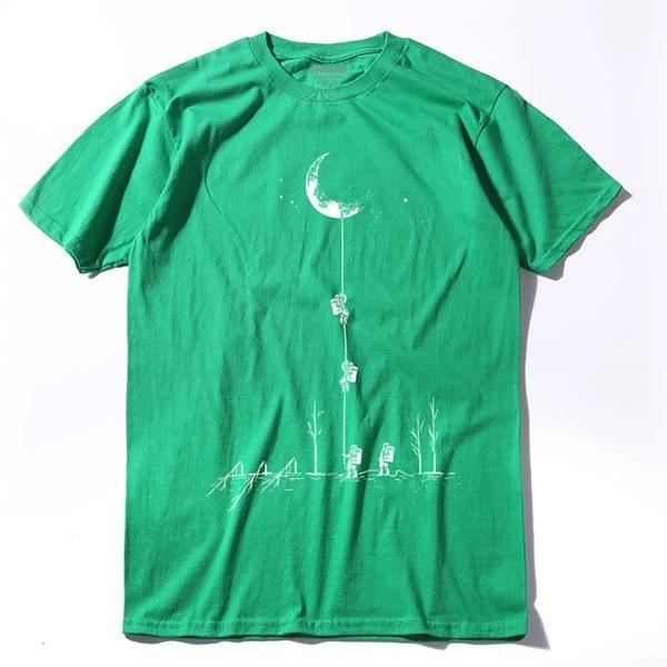 100% cotton casual Men T shirt - Jeglow store