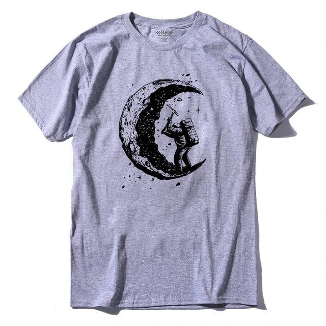 100% cotton casual Men T shirt - Jeglow store