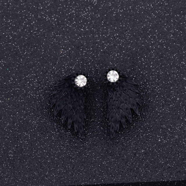 Women's Angel Wings Stud Earrings - Shopeasywear