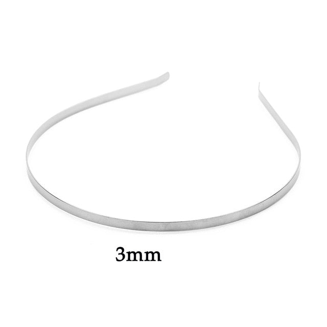 Plain Blank Flat Hair Band Headband - Shopeasywear