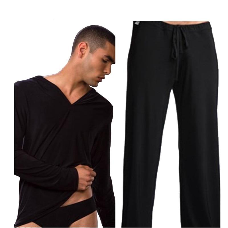 Men Sleepwear Male Pajama