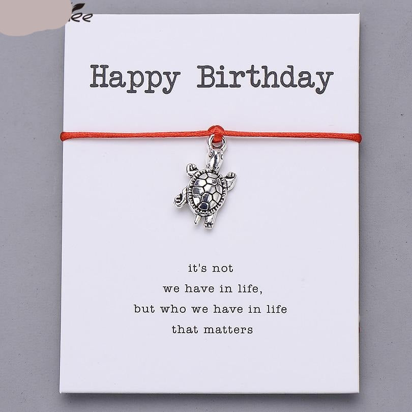 Happy Birthday Gift Bracelet for Women Men Kids - Shopeasywear