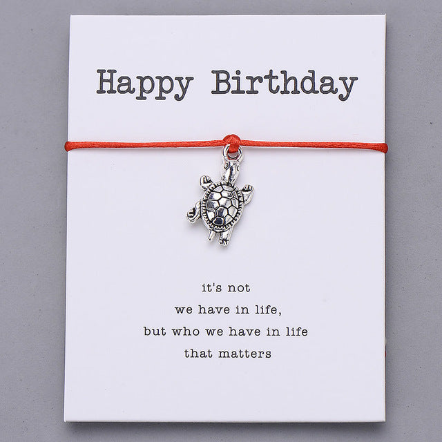 Happy Birthday Gift Bracelet for Women Men Kids - Shopeasywear